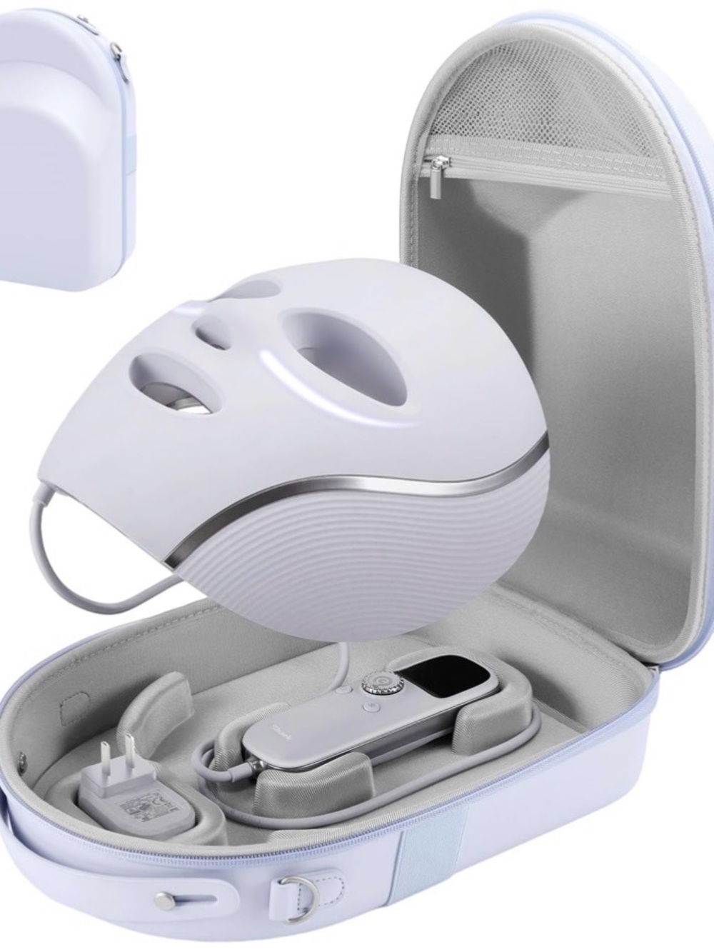 Face mask case . Shark cryoglow led